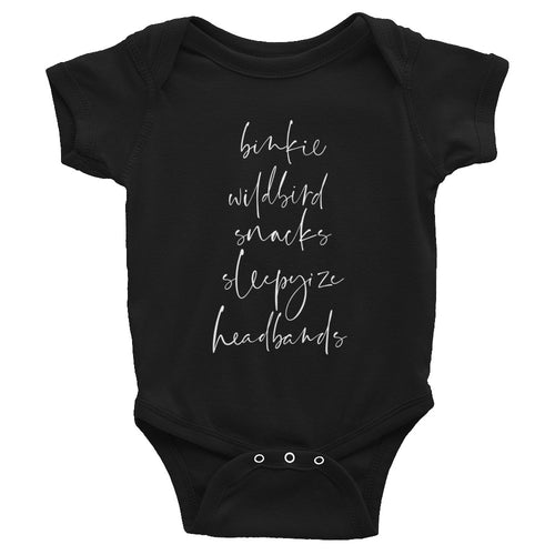SleepyIze Black Onesie