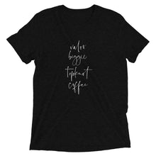 Valor, Biggie, Topknot, Coffee T-Shirt