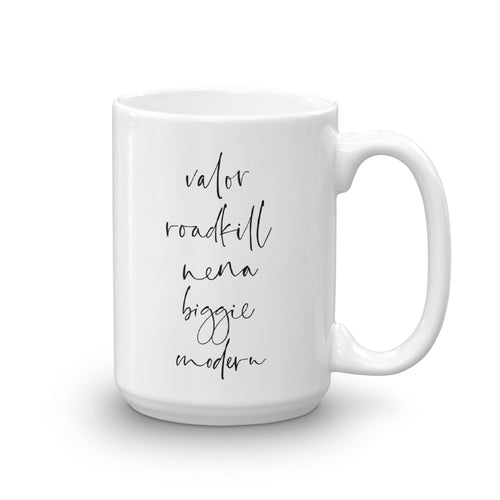 Faves Mug