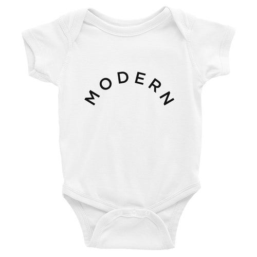 Modern Onesie, White or Grey