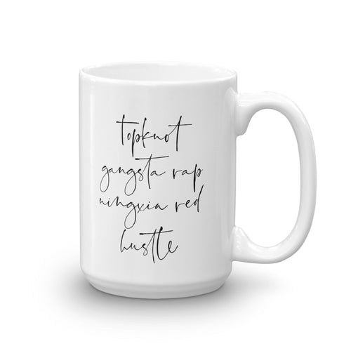 Topknot Hustle Mug