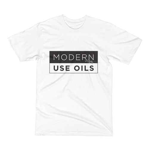 Modern Men Use Oils Crew Tee