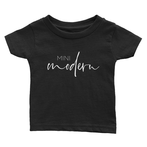 Mini Modern Tee Black